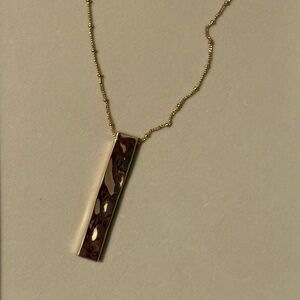Park Lane Rosewood Necklace - Gold